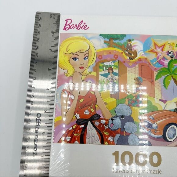 Ravensburger Barbie: Vintage Barbie 1000 Piece Jigsaw Puzzle for‎ Adults 14+ - Picture 10 of 11
